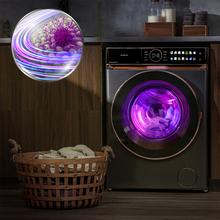 Bolero DressCode 12980 Direct Drive Steel A Lavadora de 12 kg color Steel y clase A, con motor Direct Drive y  1400 rpm. Con pantalla FullColor y acabados en imitación cuero, puerta XXL, luz Interior UV y exterior y funciones SteamMax, Spa Care, Delay End, Favourites, Drum Clean Plus, Stop&Go, y función bloqueo y desbloqueo de puerta