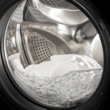 Bolero DressCode 7610 Inverter A Máquina de lavar roupa branca de carga frontal, capacidade de 7 kg, 1400 rpm, Classe A, Steam Max, motor Inverter Plus, 15 programas, OnSmart, Fuzzy Logic, Smooth Wash, Stop&Go, borracha antibacteriana e Drum Clean.