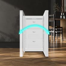 Bolero CoolMarket TF 87 White Congelador de mesa vertical branco de 83,6 cm de altura e 50,6 cm de largura com grande capacidade de 87L e classe energética E.