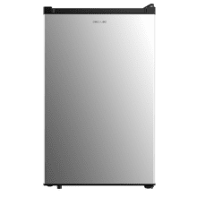 Bolero CoolMarket TF 87 Inox Congelador vertical sobremesa inox de 83,6 cm de alto y 50,6 cm de ancho con gran capacidad de 87L y clase energética E.