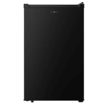 Bolero CoolMarket TF 87 Black Congelador vertical sobremesa negro de 83,6 cm de alto y 50,6 cm de ancho con gran capacidad de 87L y clase energética E.
