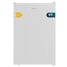 Bolero CoolMarket TF 97 White Congelador vertical sobremesa blanco de 83,5 cm de alto y 55,1 cm de ancho con gran capacidad de 97L y clase energética E.