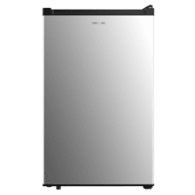 Bolero CoolMarket TF 97 Inox Congelador vertical sobremesa inox de 83,5 cm de alto y 55,1 cm de ancho con gran capacidad de 97L y clase energética E.