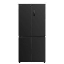 Bolero CoolMarket 4D 436 Dark E Réfrigérateur-congélateur à 4 portes en acier inoxydable foncé, 183 cm de hauteur et 83,6 cm de largeur, capacité de 436 litres, Total No Frost, classe énergétique E, mode Fast Cooling et Fast Freezing, système MultiAirFlow, mode Vacances et Metal Cooling.