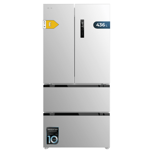 Bolero CoolMarket FD 436 Inox E Frigoríficos multiportas