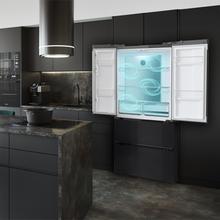 Bolero CoolMarket FD 436 Black Glass E Frigoríficos French Door