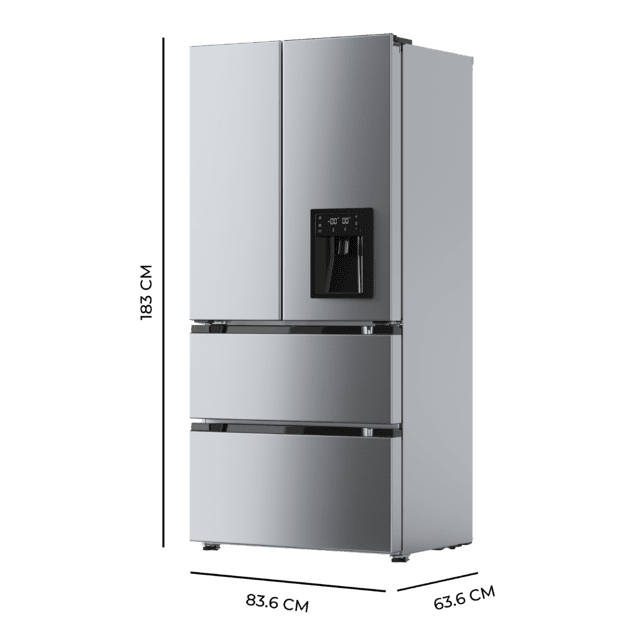 Bolero CoolMarket FD 436 WD Inox E Frigoríficos French Door