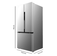 Bolero CoolMarket FD 499 Inox E Frigoríficos French Door