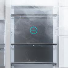 Bolero CoolMarket TDW 529 WID Black Glass E Frigorífico 3 puertas cristal negro con vinoteca y Icemaker, 183 cm alto, 91,1 cm ancho y 70,6cm profundo, capacidad 529L, compresor Inverter Plus, Total No Frost, clase energética E. Además, cuenta con distintos modos como Fast Cooling y Fast Freezing, así como sistemas como MultiAirFlow, Metal Cooling y modo vacaciones.