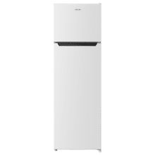 Bolero CoolMarket 2D 261 White E Frigorífico de dos puertas blanco, 169 de alto y 54 de ancho, 261 litros, Defrost, clase energética E y con modo Fast Freezing