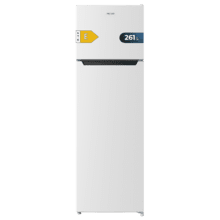 Bolero CoolMarket 2D 261 White E Frigorífico de dos puertas blanco, 169,3 de alto y 54 de ancho, 261 litros, Defrost, clase energética E y con modo Fast Freezing