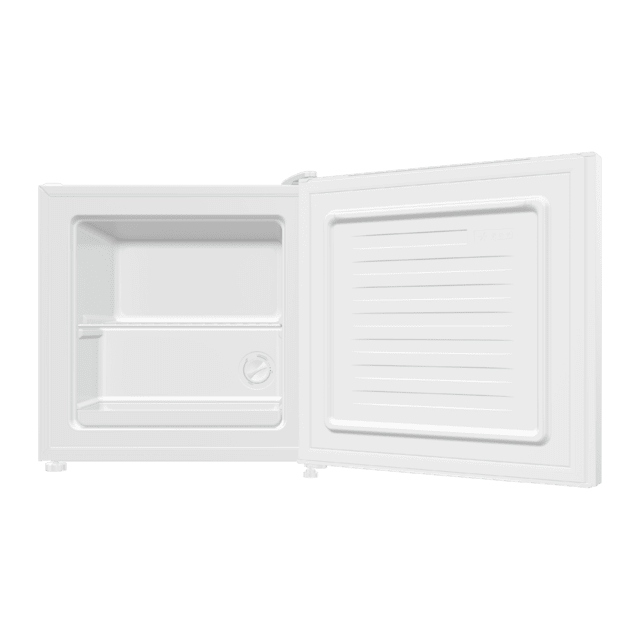 Bolero CoolMarket TT 31 Dual White E Mini frigorífico convertible en congelador con puerta blanca y control de temperatura 0ºC a 5ºC y -24ºC a -16ºC. Capacidad para 31 Litros y medidas 49.6 Alto x 47.4 Ancho.