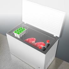 Bolero CoolMarket Chest 254 White E Cogelador horizontal blanco, 83,5cm alto y 104cm ancho, con 254 L de capacidad, compresor Inverter Plus, conversible a frigorífico, clase energética E y con modo Fast Freezing