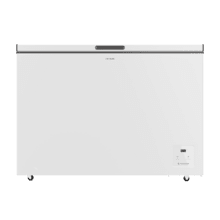 Bolero CoolMarket Chest 299 blanc E Congélateur horizontal blanc, 84,5 cm de haut et 111,5 cm de large, d'une capacité de 299 L, compresseur Inverter Plus, transformable en réfrigérateur, classe énergétique E et avec mode Congélation Rapide