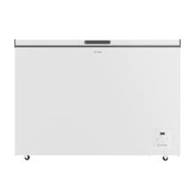 Bolero CoolMarket Chest 299 white E Cogelador horizontal blanco, 84,5cm alto y 111,5cm ancho, con 299 L de capacidad, compresor Inverter Plus, conversible a frigorífico, clase energética E y con modo Fast Freezing