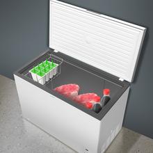 Bolero CoolMarket Chest 299 blanc E Congélateur horizontal blanc, 84,5 cm de haut et 111,5 cm de large, d'une capacité de 299 L, compresseur Inverter Plus, transformable en réfrigérateur, classe énergétique E et avec mode Congélation Rapide