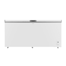 Bolero CoolMarket Chest 500 white E Cogelador horizontal blanco, 83,5cm alto y 165cm ancho, con 500 L de capacidad, compresor Inverter Plus, conversible a frigorífico, clase energética E, dos cestas y con modo Fast Freezing