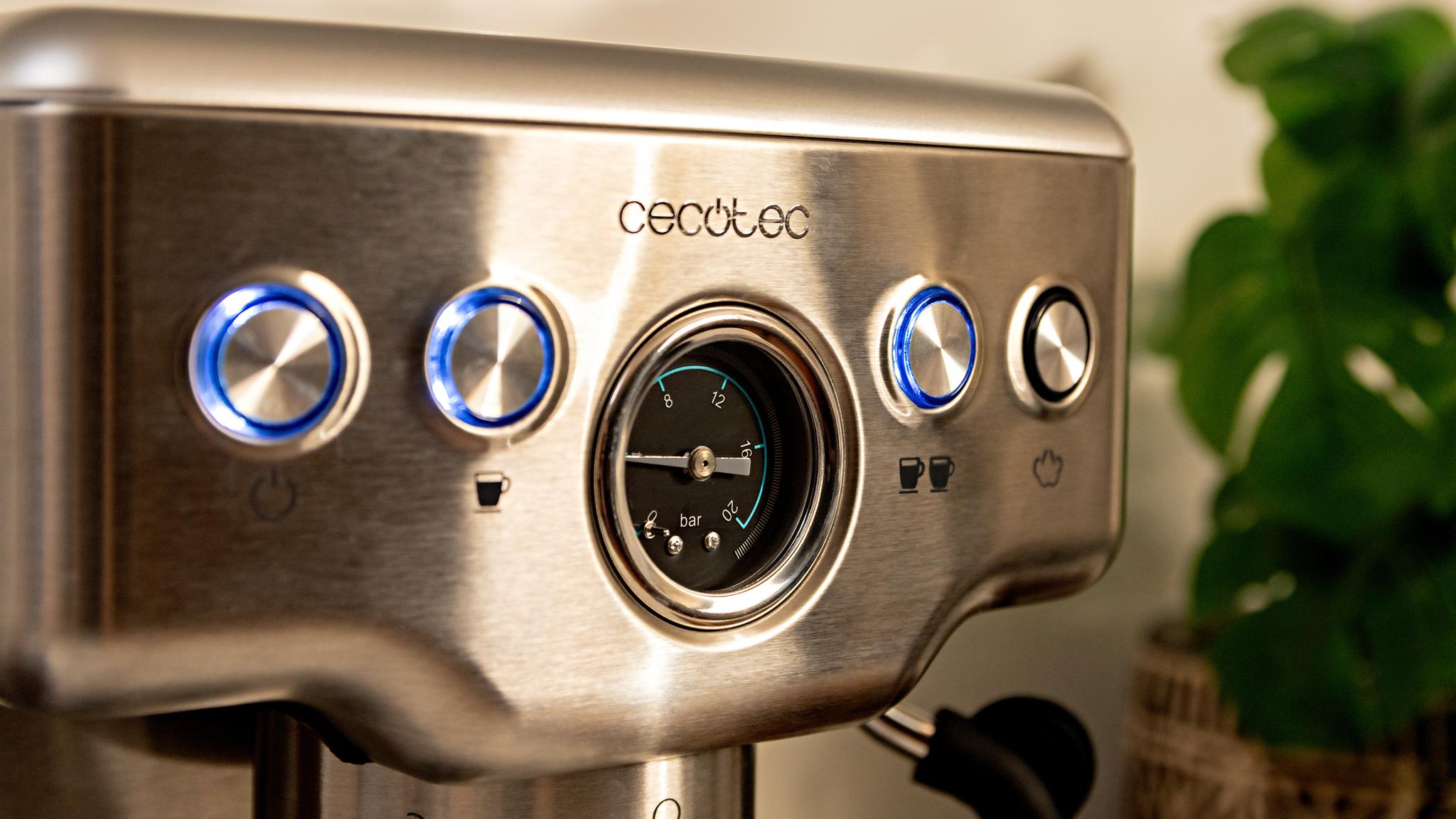 Cecotec Power Espresso 20 Barista Compact Cafetera Espresso 20 Bares 1465W