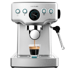 Power Espresso 20 Barista Mini Cafetera barista con 20 bares, manometro y thermoblock.