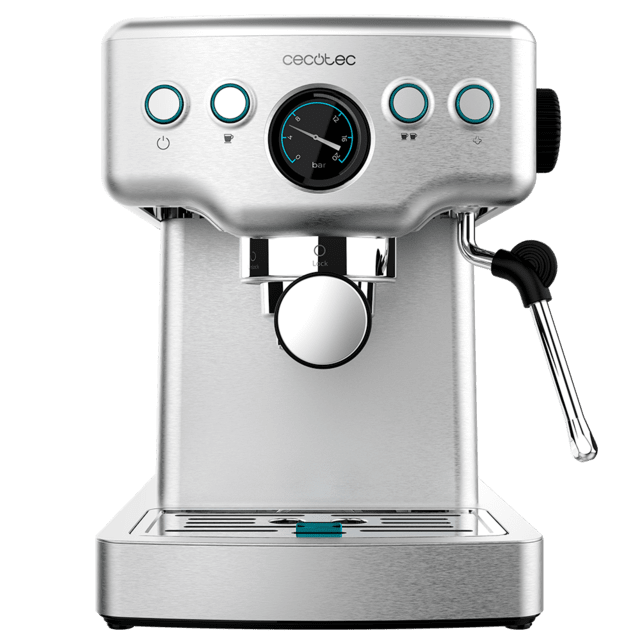 Caffettiera Power Espresso 20 Barista Mini Barista con 20 bar, manometro e blocco termico.