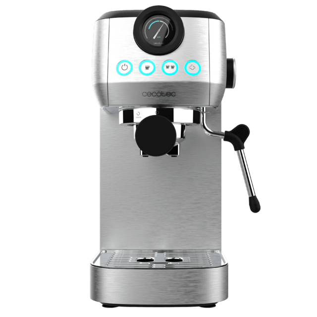 Cafeteira Power Espresso 20 Steel Pro Espresso com 20 barras, termobloco e vaporizador.