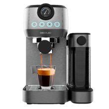 Instant-ccino 20 Chic Serie Nera Bar espresso e capsule semiautomatiche  Cecotec