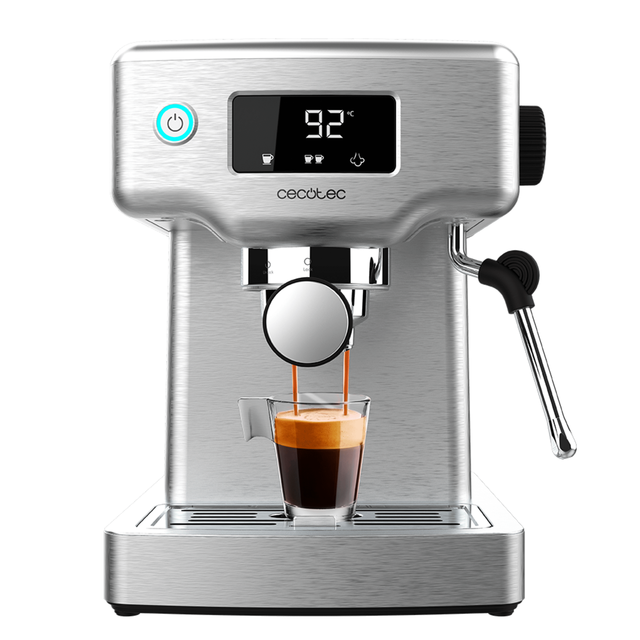Cecotec Machine à café Express Power Espresso 20 Barista Pro. 2