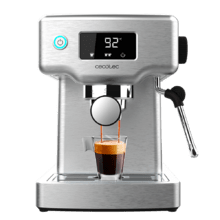 Power Espresso 20 Barista Compact Cafetera barista con 20 bares, pantalla digital y thermoblock.