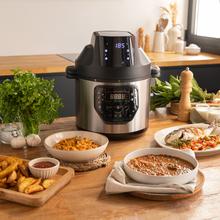 Programmierbarer Kochtopf Olla GM H Fry mit Fritteusen-Kopfdeckel