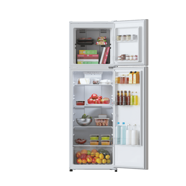 Bolero CoolMarket 2D 255 NF White E Frigorífico de 2 puertas color blanco de 170cm de alto y 54,5cm de ancho con gran capacidad de 255 Litros y Motor Inverter con 10 años de garantía. Sistema de conservación No Frost y clase energética E.