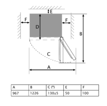 Bolero CoolMarket 2D 348 NF Inox E Frigorífico de 2 portas em aço inoxidável com 170 cm de altura e 59,5 cm de largura, com uma grande capacidade de 348 litros e motor Inverter com 10 anos de garantia. Sistema de conservação No Frost e classe energética E.