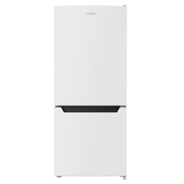 Bolero CoolMarket Combi 117 DF White E Frigorífico de combi blanco, 114cm de alto y 47cm de ancho 117 litros, Defrost, clase energética E y con modo Fast Freezing