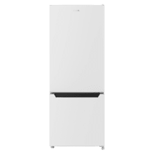 Bolero CoolMarket Combi 205 DF White E Frigorífico de dos puertas blanco, 144 de alto y 54 de ancho 117 litros, Defrost, clase energética E y con modo Fast Cooling.