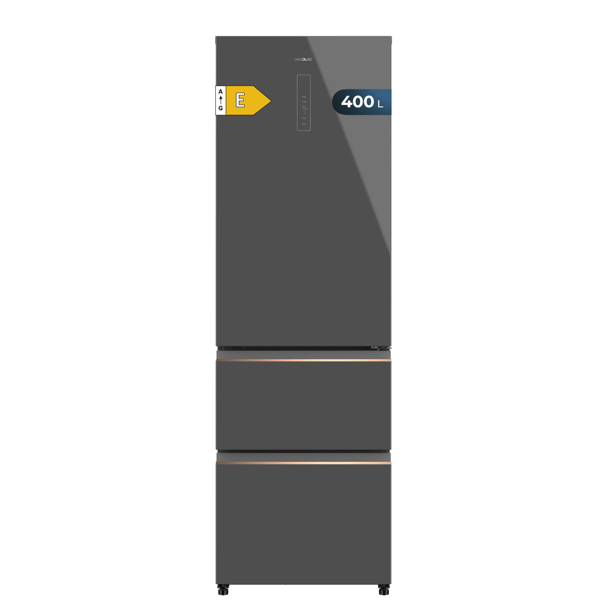 Bolero CoolMarket Combi FD 400 Grey Glass E