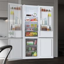 Bolero CoolMarket Combi 322T White D Frigorífico combi blanco, 185cm de alto y 60 cm de ancho, con 322L de capacidad, compresor Inverter Plus,Total No Frost, clase energética D y con sistema Multi Air Flow.