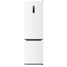 Bolero CoolMarket Combi 322T White D Frigorífico combi blanco, 185cm de alto y 60 cm de ancho, con 322L de capacidad, compresor Inverter Plus,Total No Frost, clase energética D y con sistema Multi Air Flow.