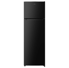Bolero CoolMarket 2D 261 Black E Frigorífico de dos puertas negro, 169,3 de alto y 54 de ancho, 261 litros, Defrost, clase energética E y con modo Fast Freezing