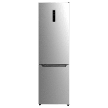 Bolero CoolMarket Combi 356 Inox E Frigorífico combi inox, 200cm alto y 59,5 cm ancho, capacidad 356L, Total No Frost, clase energética E. Además, cuenta con distintos modos como Fast Cooling y Fast Freezing, así como sistemas como MultiAirFlow y modo vacaciones.