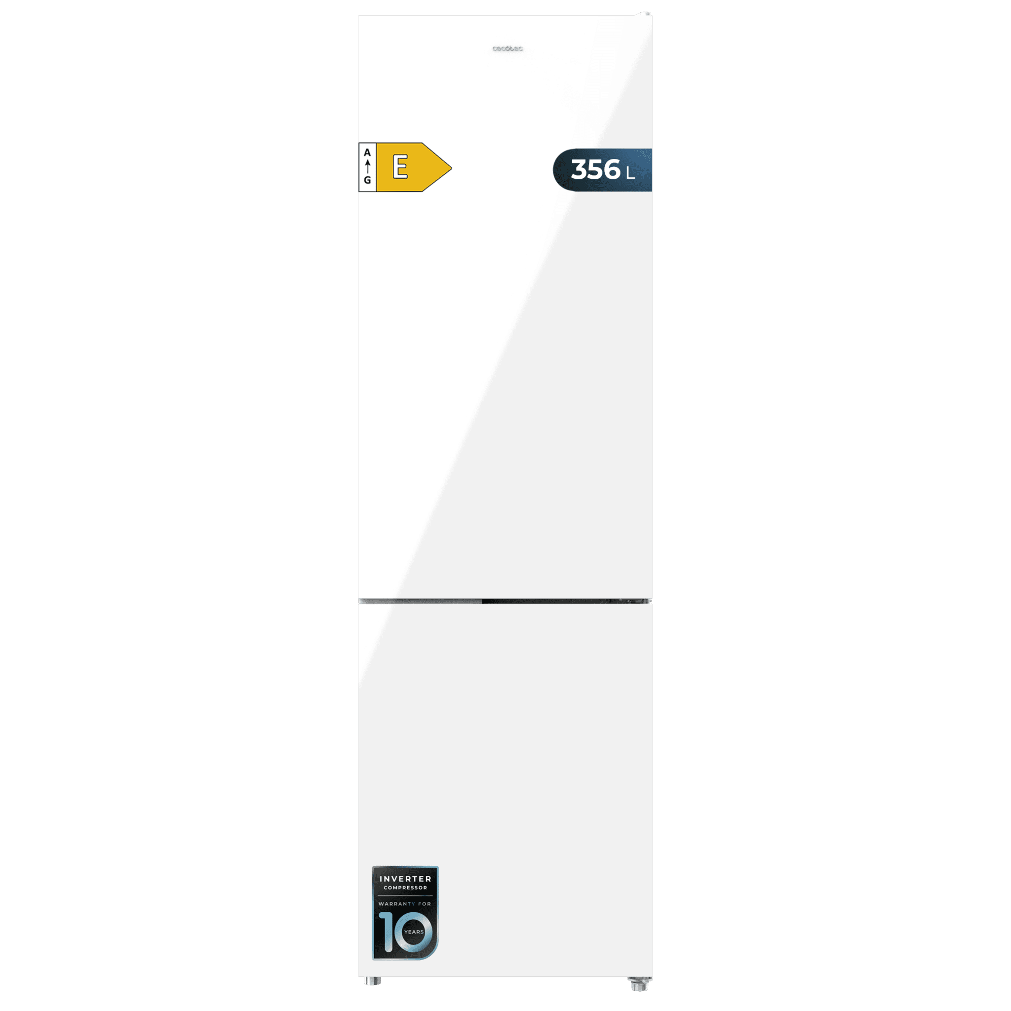 Congélateur Coffre Cecotec 99 Litres - Convertible En Frigo, Classe D, Porte ZeroG, Compact Et Silencieux