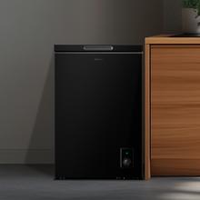 Bolero CoolMarket Chest 99 Black E Congelador horizontal negro, 83,5cm alto y 54,5cm ancho, con 99 L de capacidad, conversible a frigorífico, clase energética E y con modo Fast Freezing