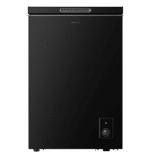 Bolero CoolMarket Chest 99 Black E Congelador horizontal negro, 83,5cm alto y 54,5cm ancho, con 99 L de capacidad, conversible a frigorífico, clase energética E y con modo Fast Freezing