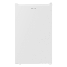 Bolero CoolMarket TT 114 L White Mini frigorífico blanco de 83,6 cm de alto y 50,6 cm de ancho con capacidad de 114L, clase energética E, Crisper Box, Luz LED interior y control temperatura mecánico.