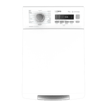 Bolero DressCode Top Max 80 Inverter A Máquina de lavar roupa com 8 kg de capacidade, Carga superior, 1300 rpm programáveis, 16 programas, Classe A, Motor Inverter Plus, Steam Max, DrumClean, Delay Start, Extra Rinse, My Fav.