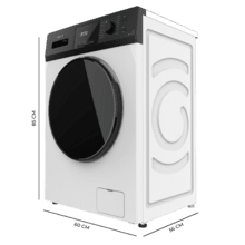 Bolero Dresscode 9410 Inverter A Lavadora de carga frontal de 9 kg de capacidad y 1400 rpm, Clase A-10%, 16 programas, Motor Inverter Plus, SteamMax, Drum Clean, Allergy Care, Diamond Care, Delay Start, Stop&Go, programa ECO y KidLock