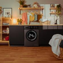 Bolero DressCode 10410 Inverter Steel A Lavadora de carga frontal steel de 10 kg de capacidad y 1400 rpm, Clase A-10%, 16 programas, Motor Inverter Plus, SteamMax, Drum Clean, Allergy Care, Diamond Care, Delay Start, Stop&Go, programa ECO y KidLock