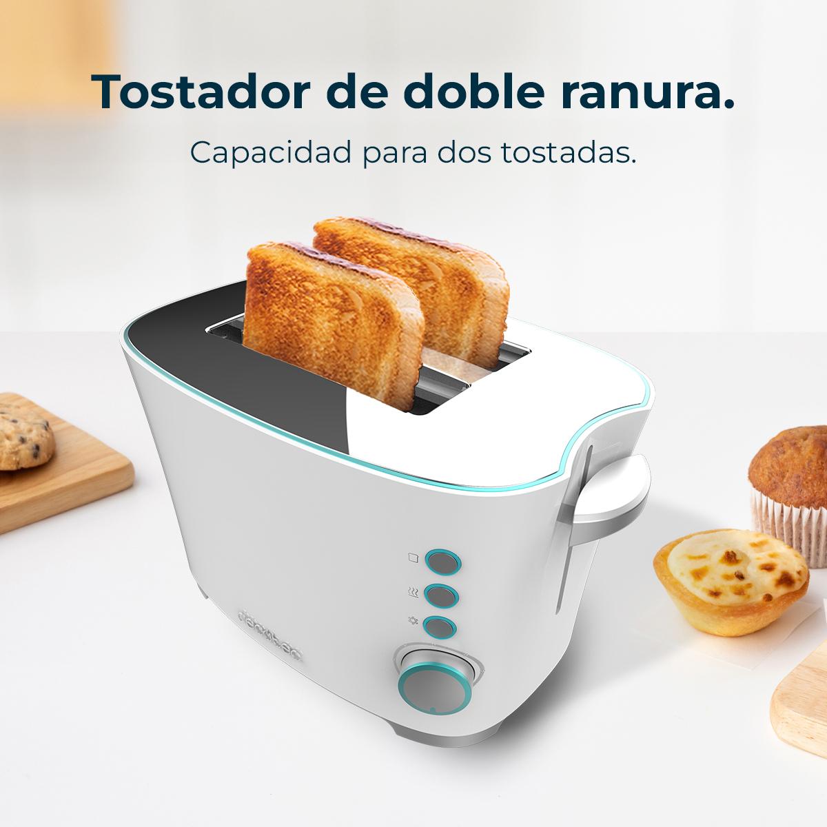 Toast&Taste Double W Tostadora de pan Cecotec