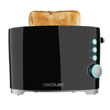 Toast&Taste Double B Tostapane con capacità per due toast. Include pinze per toast. 650 W di potenza e 7 posizioni di tostatura, funzione di scongelamento e funzione di riscaldamento. Sistema di sollevamento extra, ampio vassoio raccogli briciole e foro raccolta cavi.