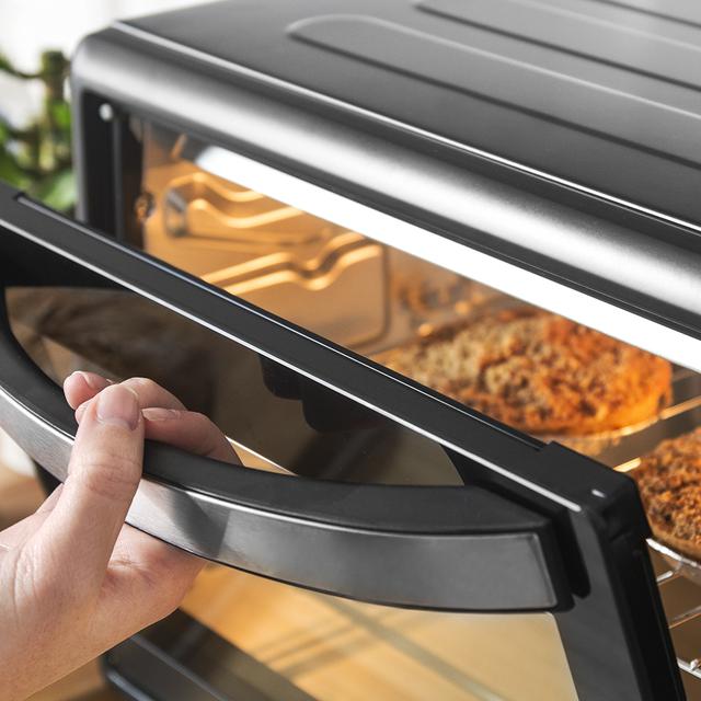 Bake&Toast 650 Gyro. Horno Sobremesa de Convección de 1500 W, 30 Litros, 5 Modos, Temperatura hasta 230ºC, Temporizador 60 Minutos