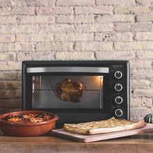 Bake&Toast 750 Gyro - Fornetto elettrico, capacità di 46 litri, 2000 W, 12 modalità, temperatura fino 230ºC e Tempo fino a 60 Minuti, include accessorio, spiedo con pinze 46L 37x57x39cm