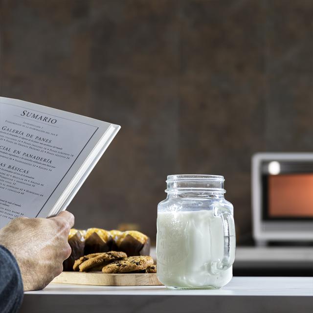 Bake&Toast 590 Tischbackofen 1500 W, 23 Liter Fassungsvermögen, Temperatur bis zu 230°C, Timer bis zu 60 Minuten, 3 Kochmodi, inklusive Krümelschublade